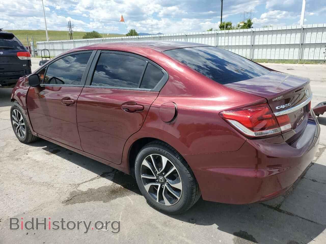 2013 HONDA CIVIC - VIN: 2HGFB2F84DH538667 - Фото 2
