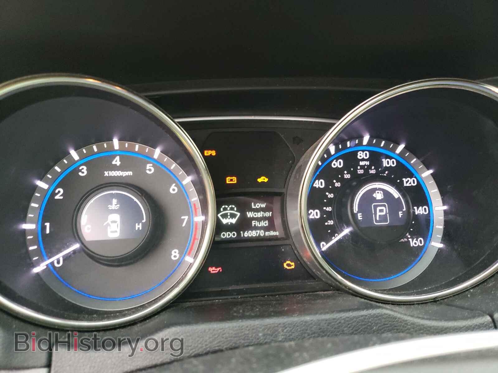 2012 HYUNDAI SONATA - VIN: 5NPEC4AC4CH417416 - Фото 8