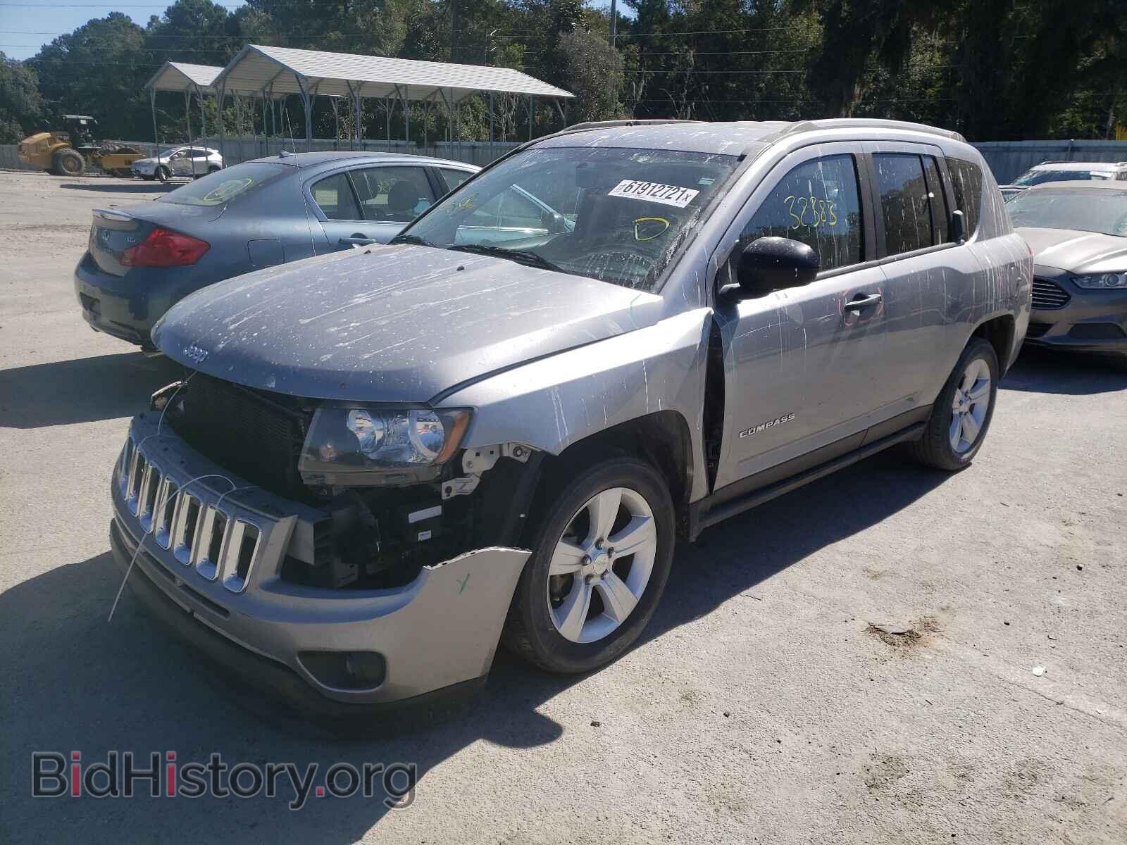 2016 JEEP COMPASS - VIN: 1C4NJCBA0GD535973 - Фото 2