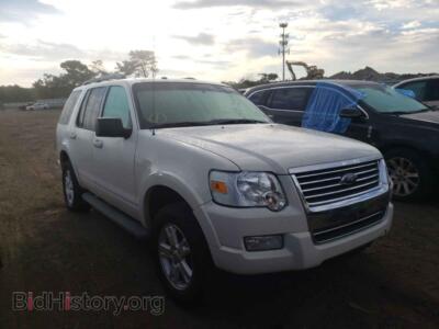 2010 Ford EXPLORER Explorer X, белый — VIN 1FMEU7DE7AUA79231, Copart