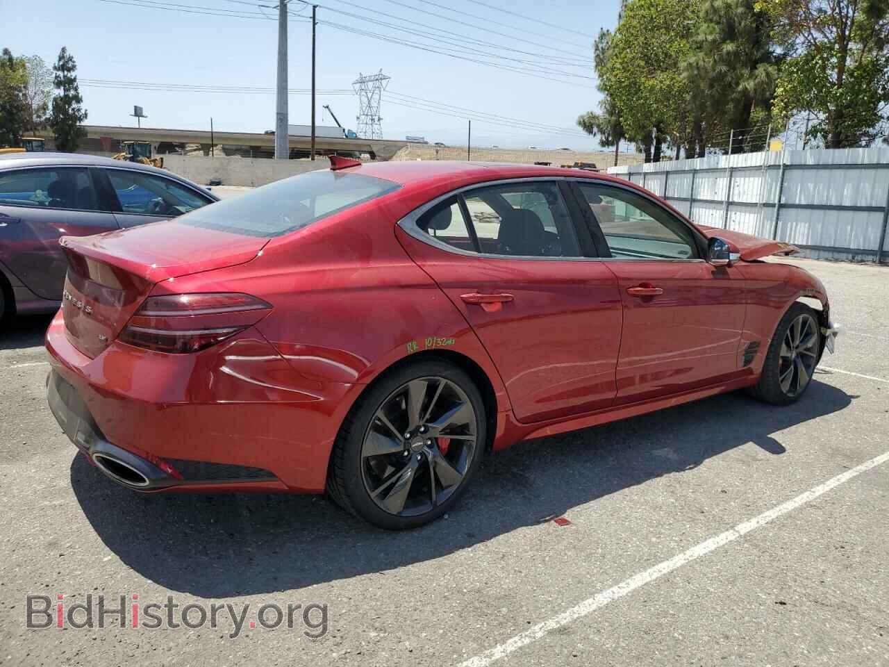 2022 GENESIS G70 BASE - VIN: KMTG54TE6NU100751 - Фото 3