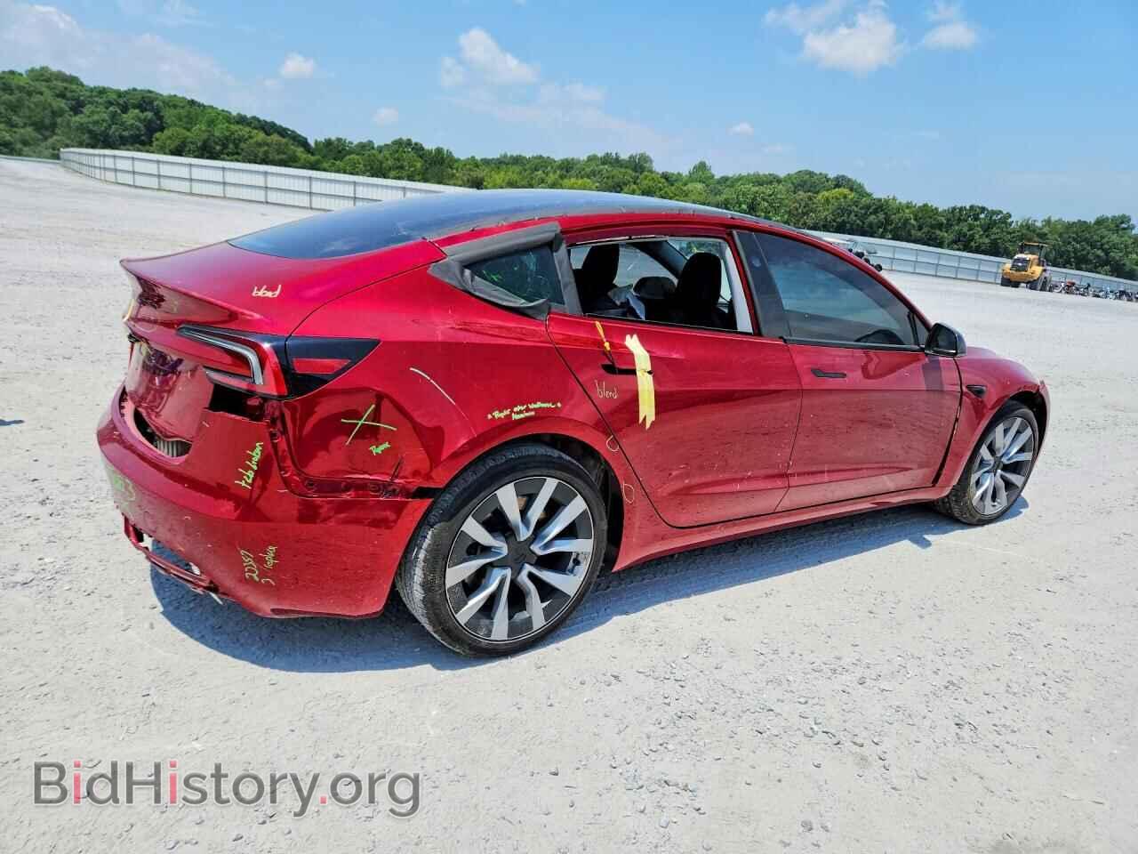 2024 TESLA MODEL 3 - VIN: 5YJ3E1EA2RF844867 - Photo 3