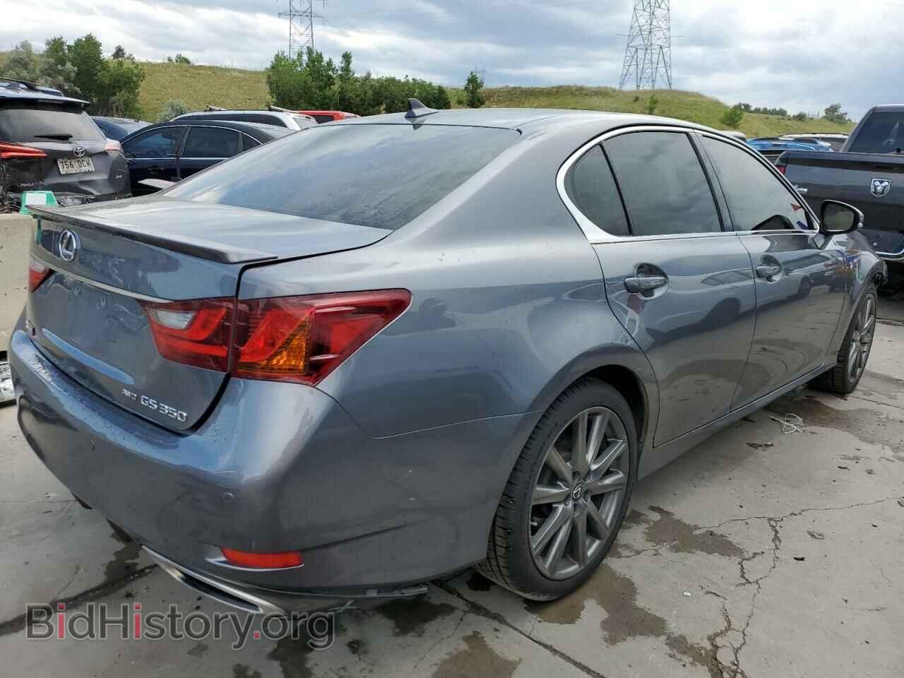 2013 LEXUS GS350 - VIN: JTHCE1BL3D5018656 - Фото 3