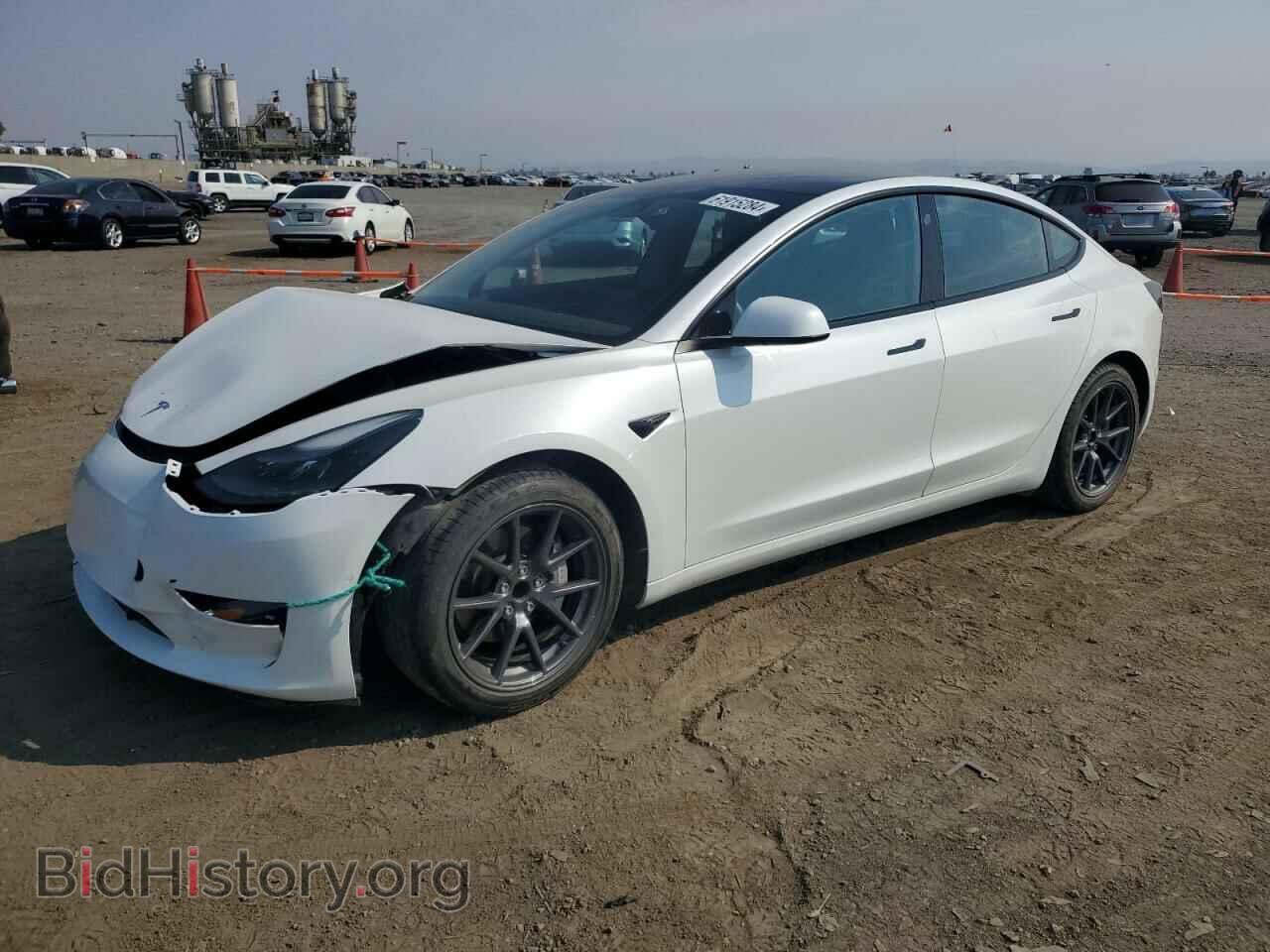Photo 5YJ3E1EA2MF021140 - TESLA MODEL 3 2021