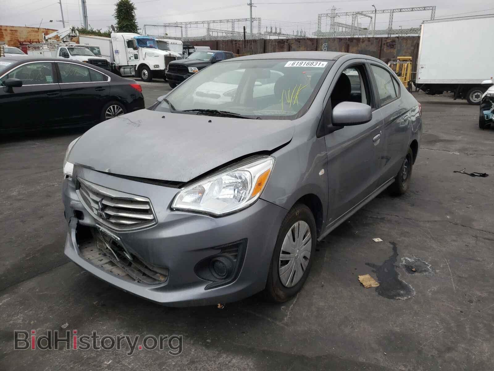 2019 MITSUBISHI MIRAGE - VIN: ML32F3FJ3KHF08434 - Фото 2