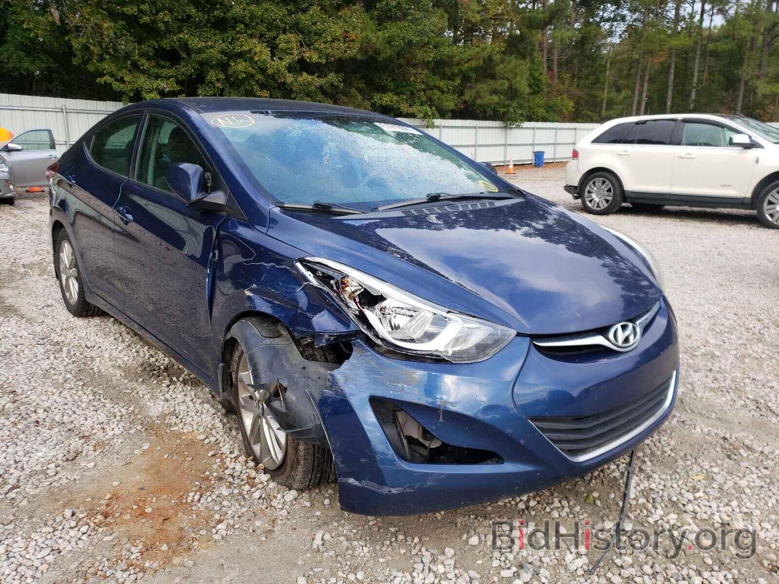 Photo 5NPDH4AE5FH629339 - HYUNDAI ELANTRA 2015