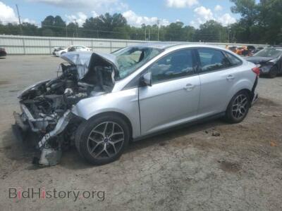 2017 Ford FOCUS SEL, silver — VIN 1FADP3H25HL212686, Copart