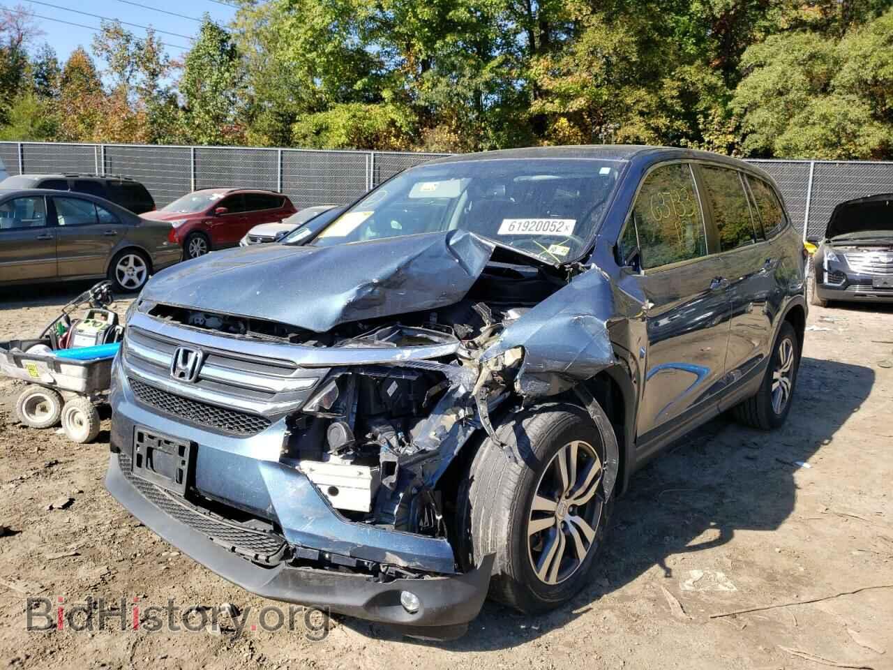 2017 HONDA PILOT - VIN: 5FNYF6H77HB023701 - Фото 2