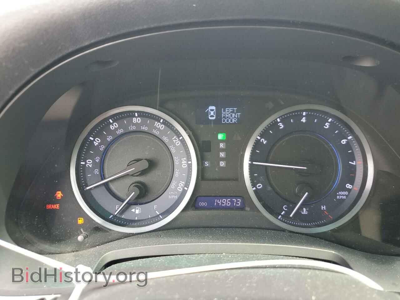2012 LEXUS IS - VIN: JTHBF5C26C5171293 - Фото 9