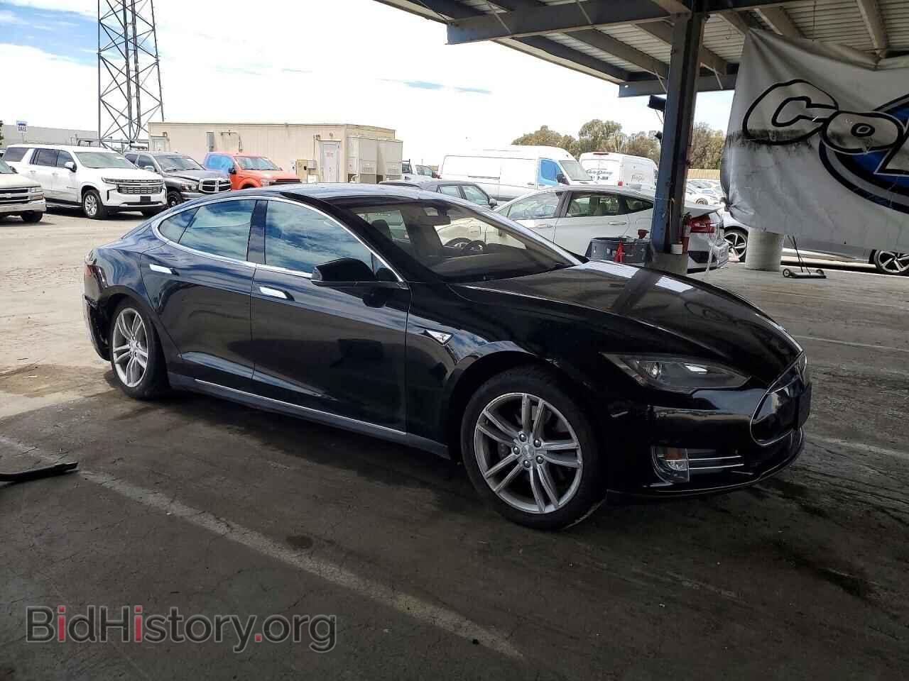 2014 TESLA MODEL S - VIN: 5YJSA1H18EFP35648 - Photo 4