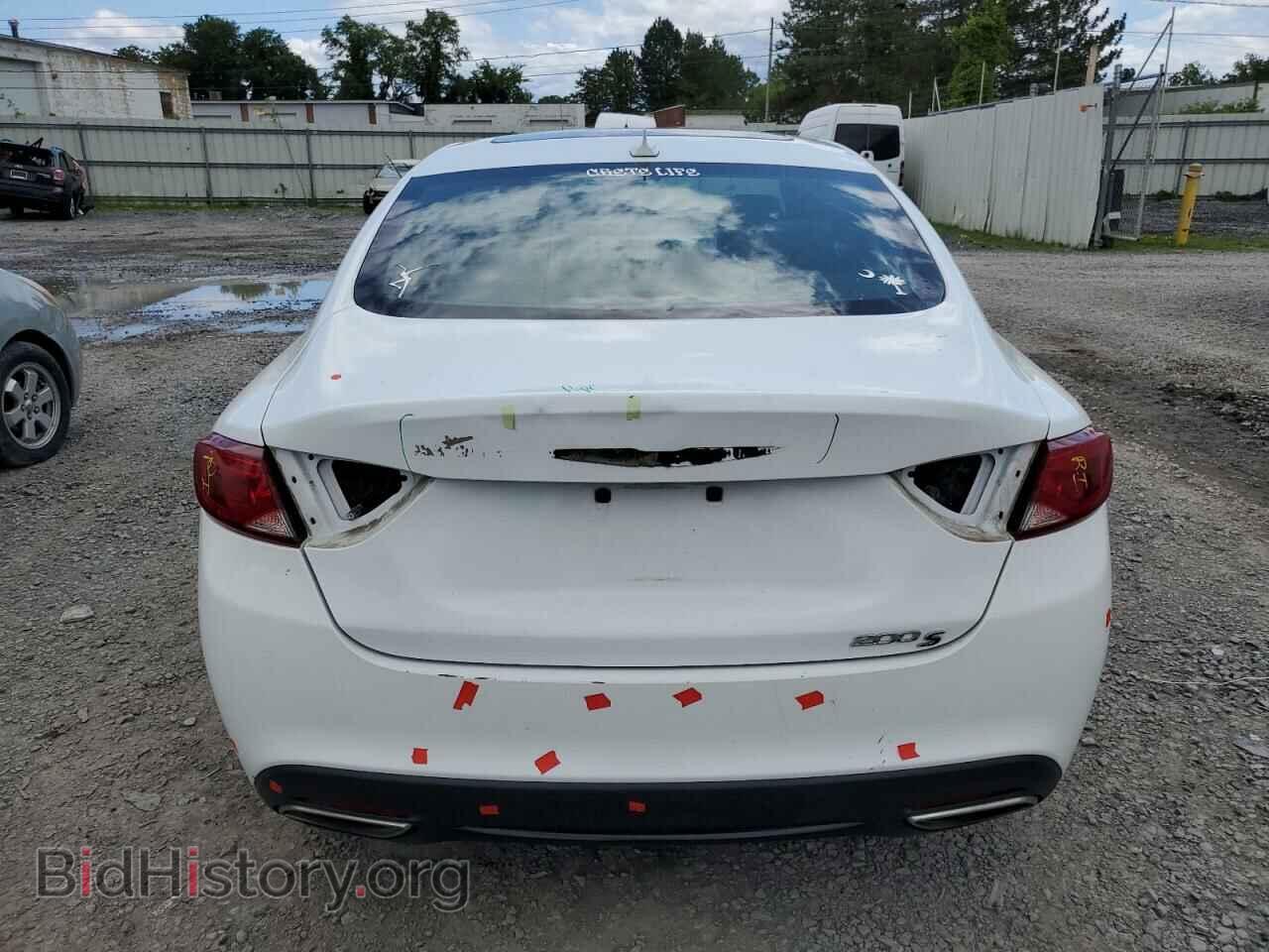 2016 CHRYSLER 200 - VIN: 1C3CCCBGXGN125993 - Фото 6