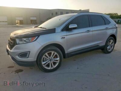 2015 Ford EDGE SEL, silver — VIN 2FMTK3J88FBB06082, Copart
