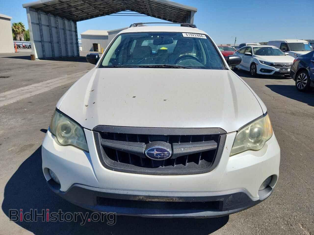 2008 SUBARU OUTBACK - VIN: 4S4BP61C687335214 - Фото 5