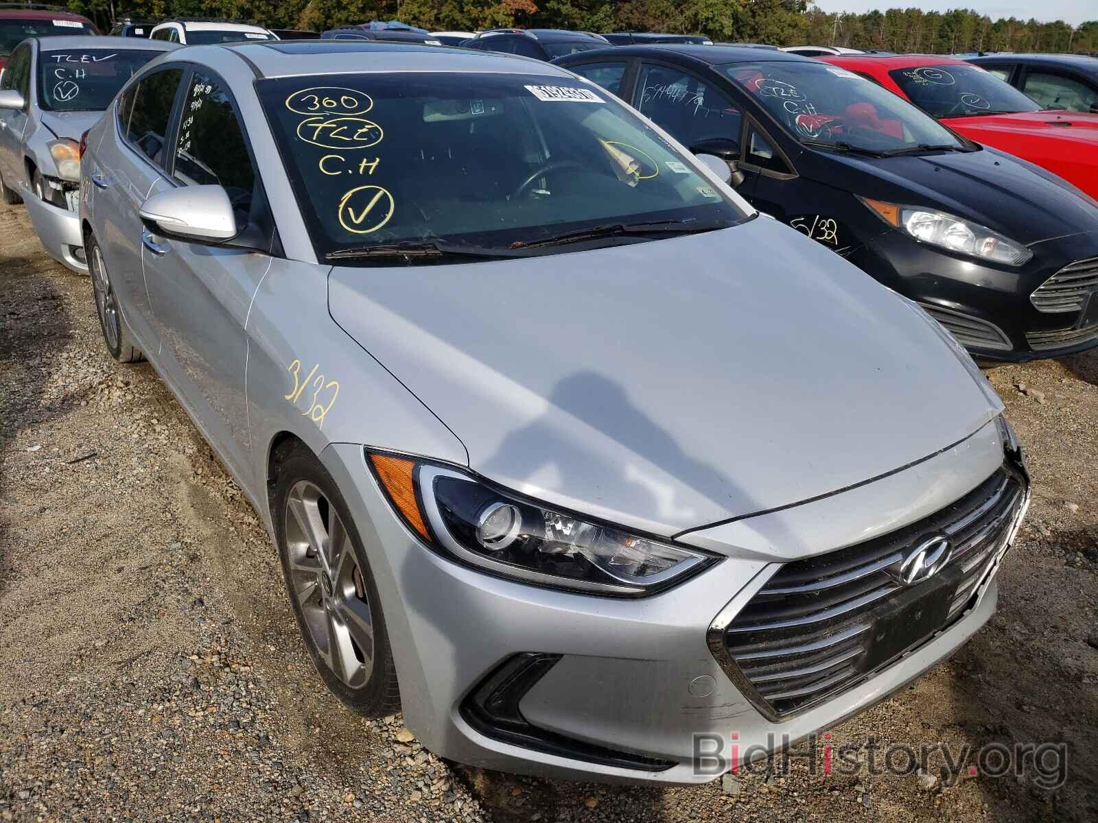 Фотография KMHD84LF5HU269337 - HYUNDAI ELANTRA 2017