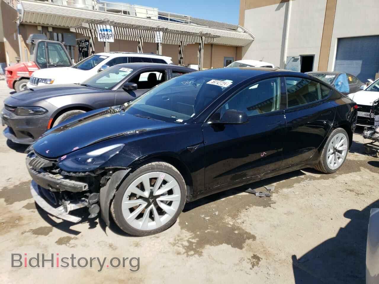 Фотография 5YJ3E1EA4NF185801 - TESLA MODEL 3 2022