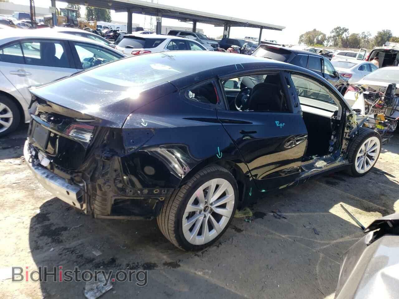 2022 TESLA MODEL 3 - VIN: 5YJ3E1EA4NF185801 - Photo 3