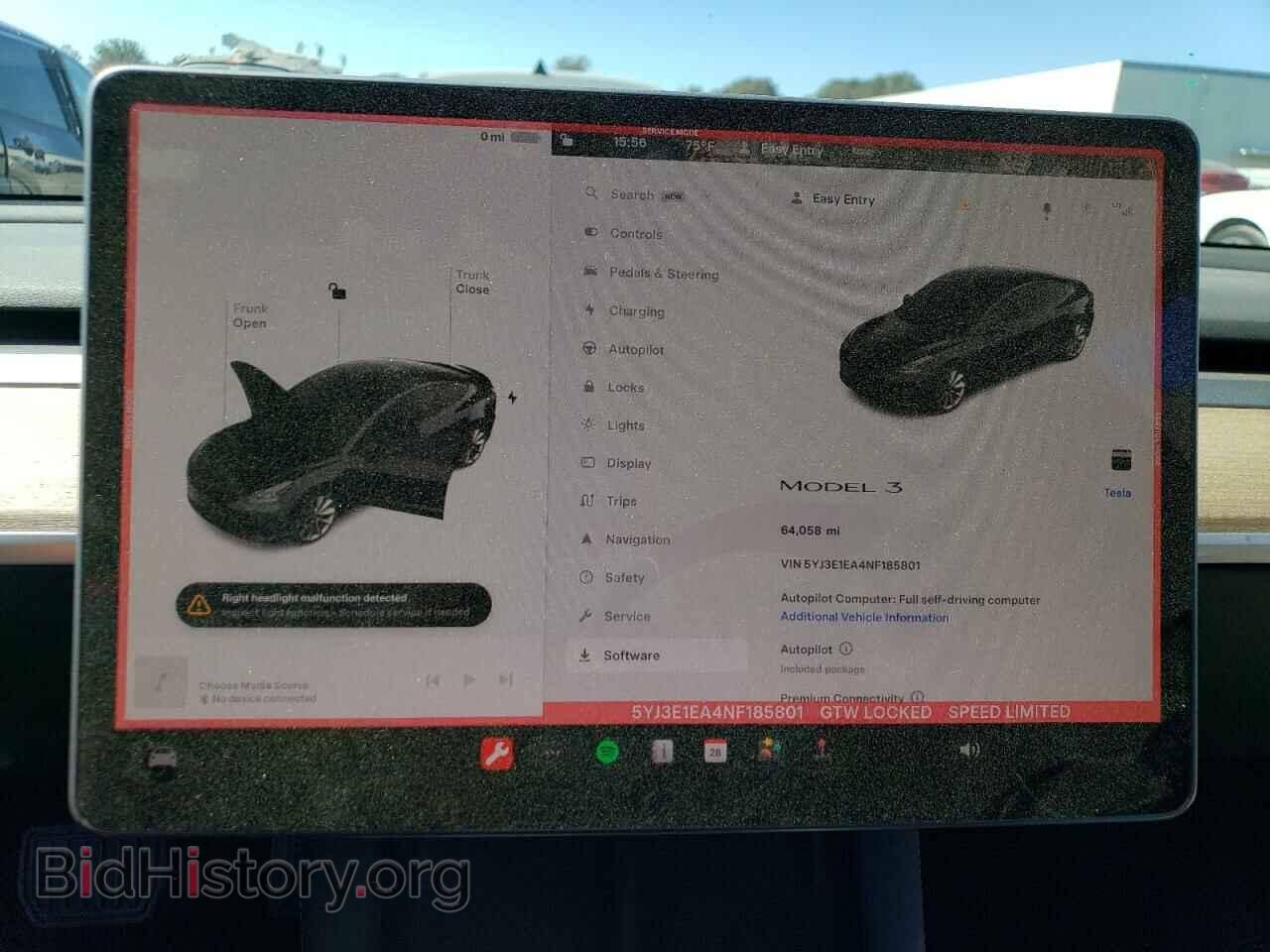 2022 TESLA MODEL 3 - VIN: 5YJ3E1EA4NF185801 - Photo 9
