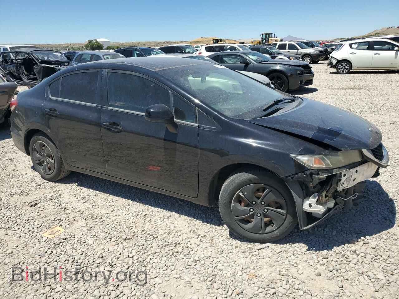 2013 HONDA CIVIC - VIN: 2HGFB2F55DH587348 - Фото 4