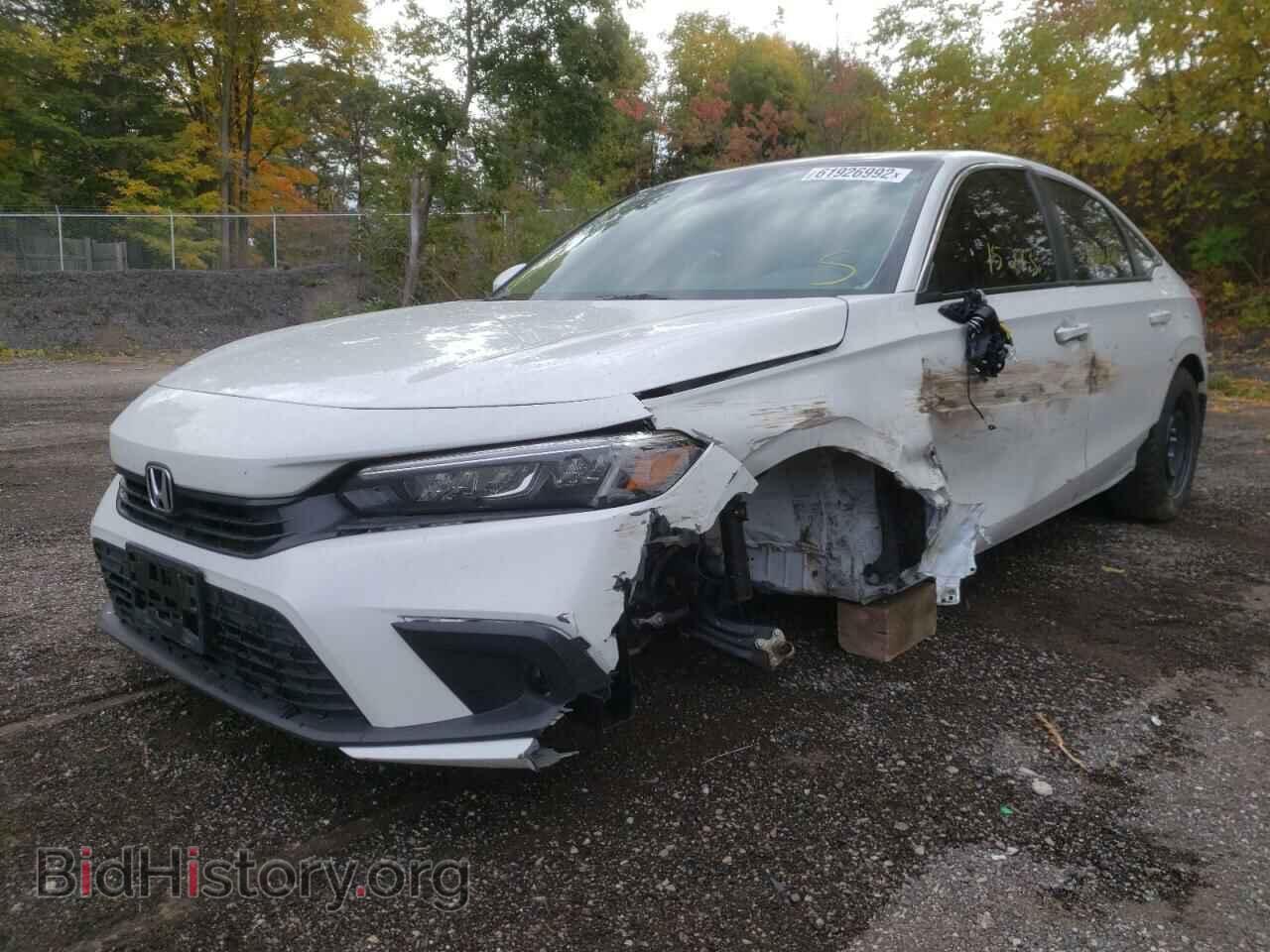 2022 HONDA CIVIC - VIN: 2HGFE2F36NH123489 - Фото 2