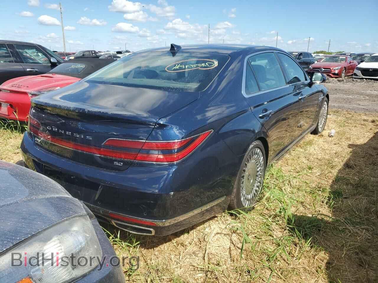 2020 GENESIS G90 - VIN: KMTF54PH3LU075661 - Фото 4