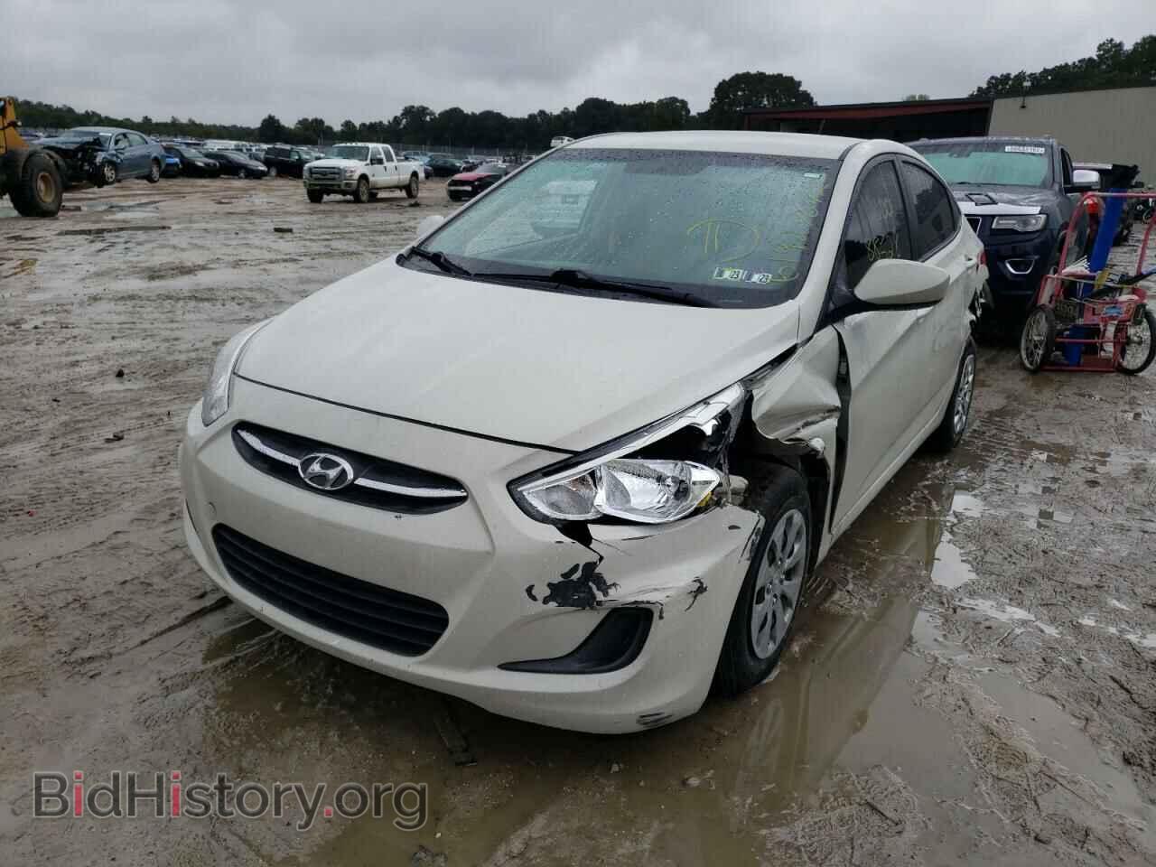 2016 HYUNDAI ACCENT - VIN: KMHCT4AE8GU007749 - Фото 2