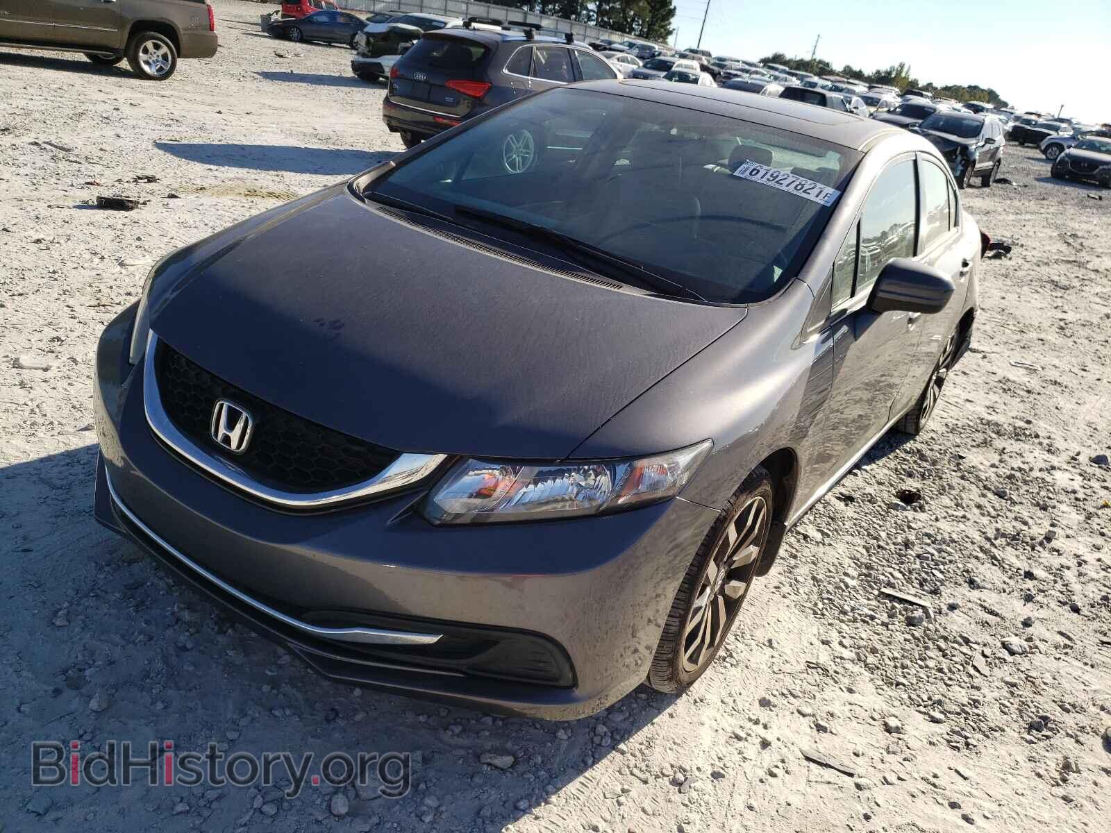 2014 HONDA CIVIC - VIN: 2HGFB2F9XEH526193 - Фото 2