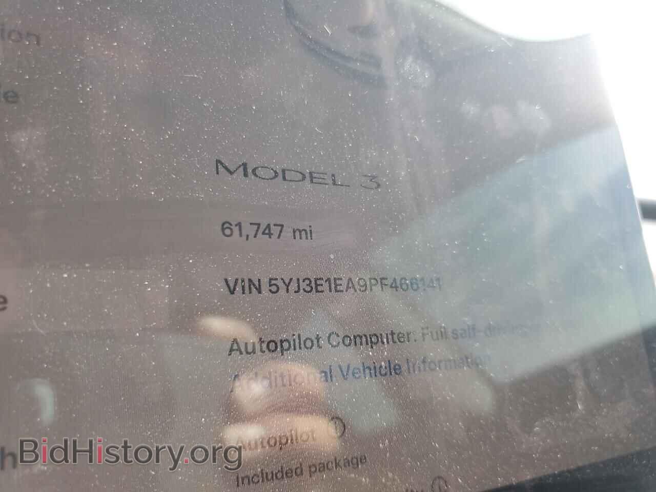 2023 TESLA MODEL 3 - VIN: 5YJ3E1EA9PF466141 - Photo 9
