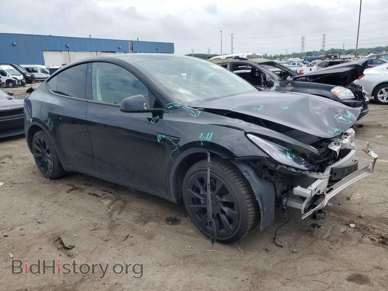 2022 TESLA MODEL Y - VIN: 7SAYGDEE4NF449624 - Фото 4