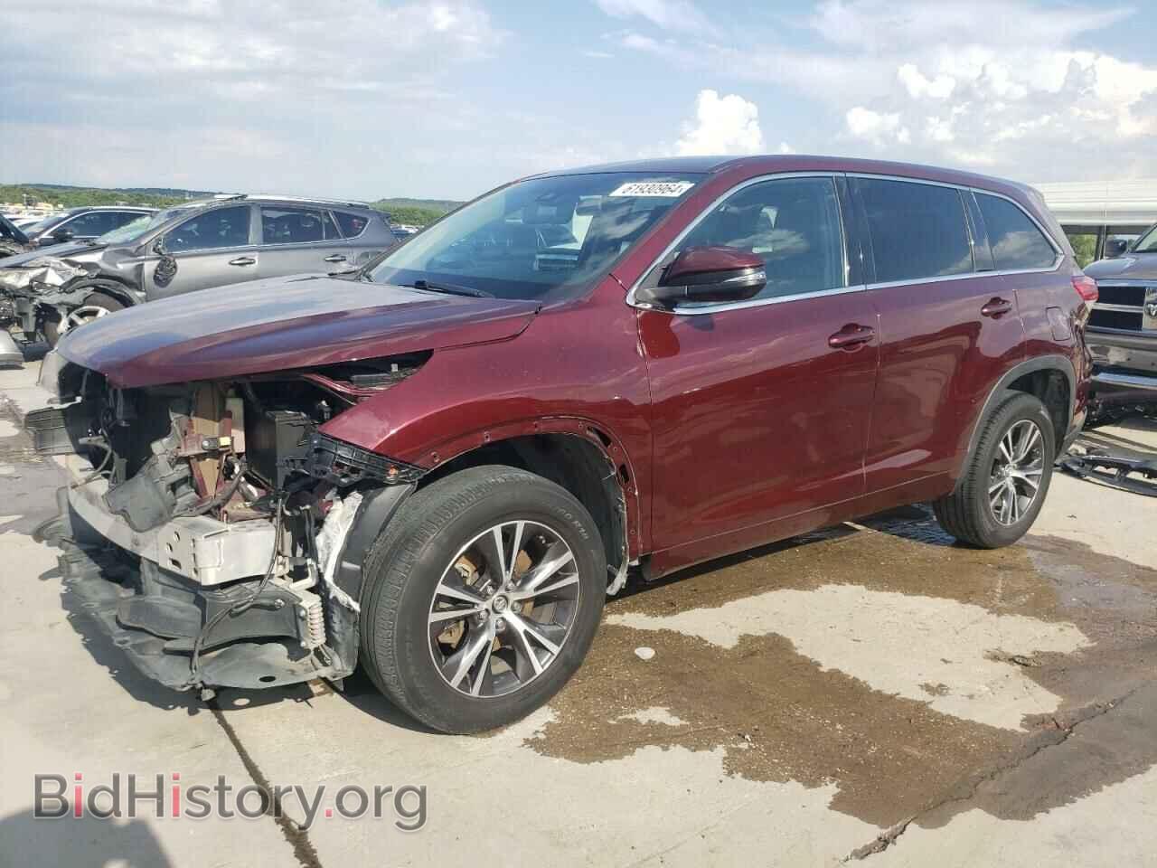 Фотография 5TDZZRFH1HS220111 - TOYOTA HIGHLANDER 2017