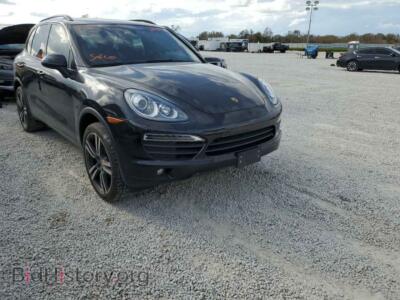 2012 Porsche CAYENNE Cayenne S, black — VIN WP1AB2A27CLA43794, Copart