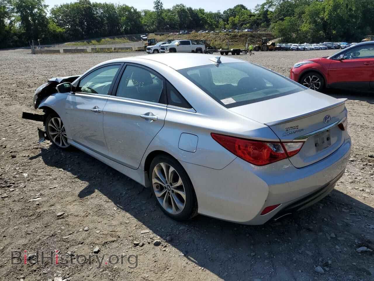 2014 HYUNDAI SONATA - VIN: 5NPEC4AC9EH849499 - Фото 2