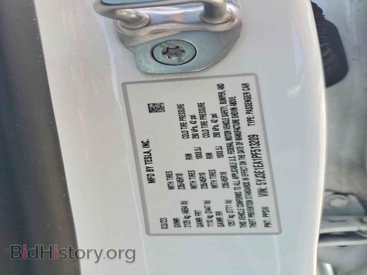 2023 TESLA MODEL 3 - VIN: 5YJ3E1EA1PF513209 - Photo 12