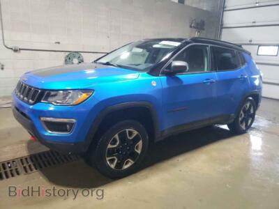 2017 Jeep COMPASS TRAILHAWK, синий — VIN 3C4NJDDBXHT651205, Copart