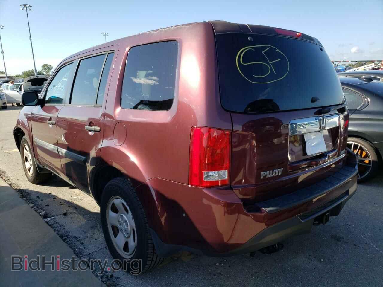 2014 HONDA PILOT - VIN: 5FNYF4H20EB016531 - Фото 3