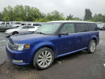 2013 Ford FLEX Flex SEL, синий — VIN 2FMHK6C82DBD17554, Copart