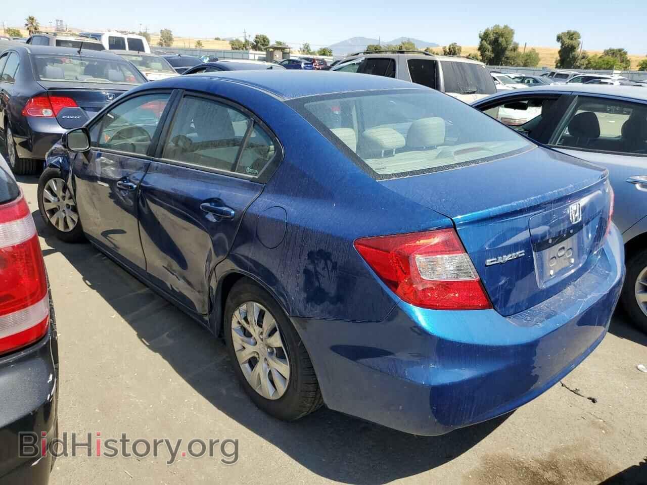 2012 HONDA CIVIC - VIN: 2HGFB2F58CH511671 - Фото 2
