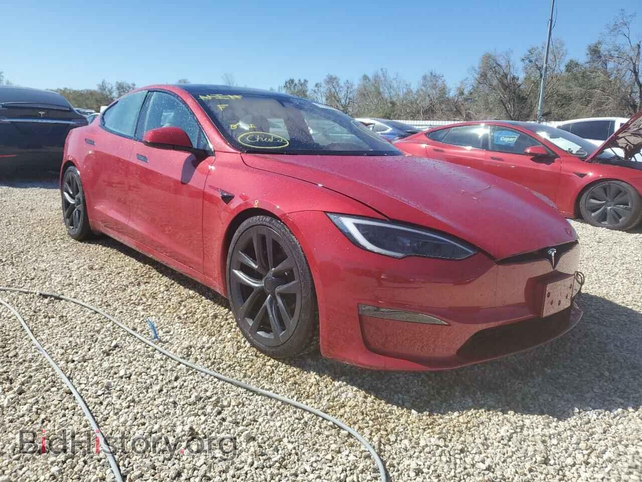 Photo 5YJSA1E53NF487722 - TESLA MODEL S 2022