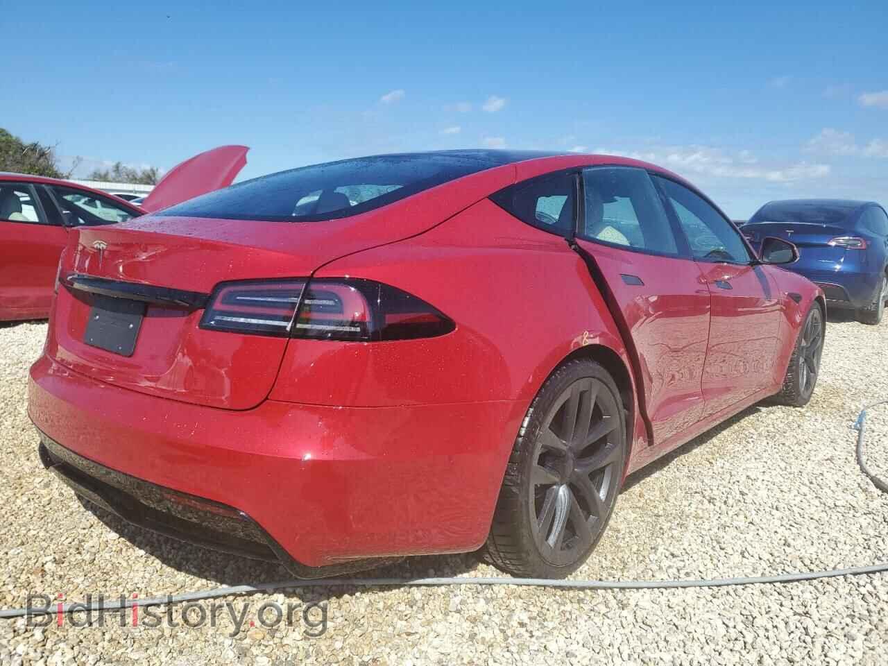 2022 TESLA MODEL S - VIN: 5YJSA1E53NF487722 - Photo 4