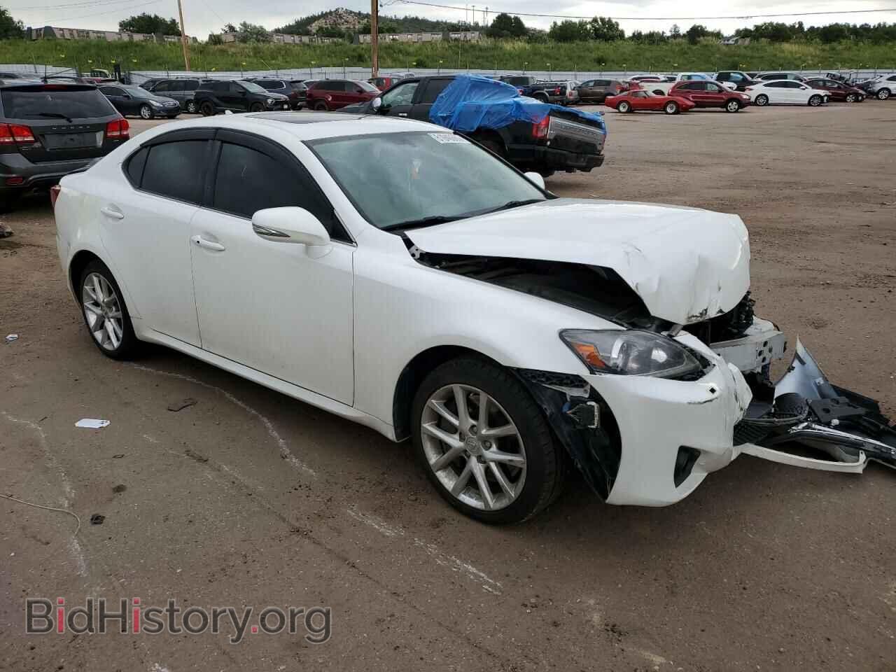 2012 LEXUS IS - VIN: JTHCE5C23C5002551 - Фото 4