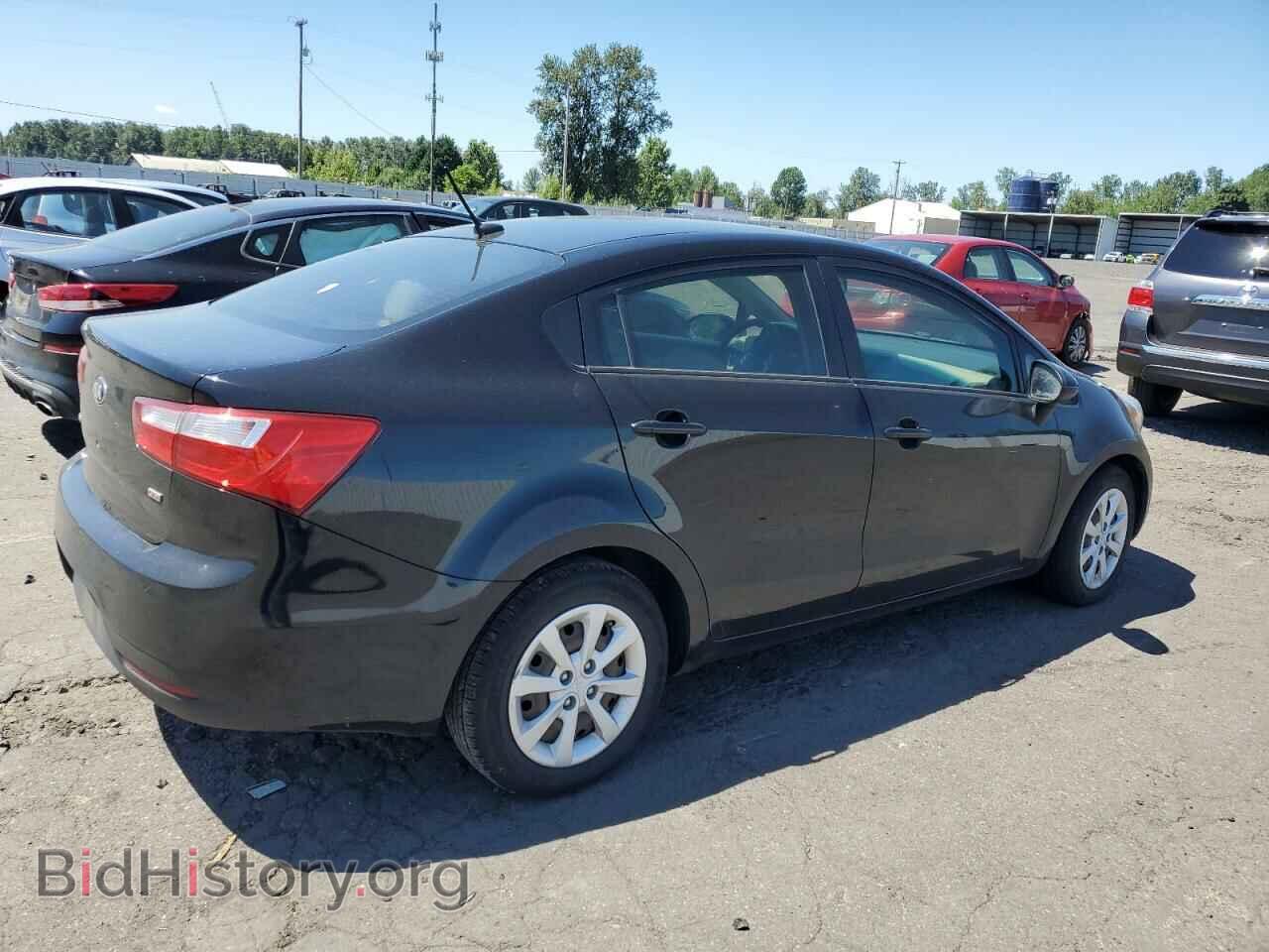 2013 KIA RIO - VIN: KNADM4A34D6178032 - Фото 3