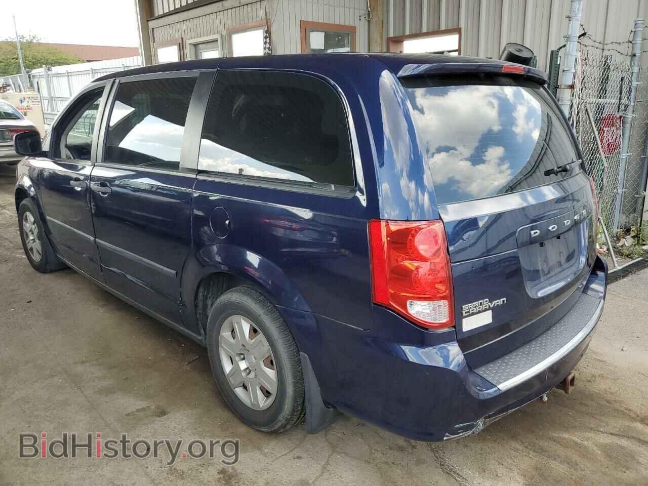 2012 DODGE CARAVAN - VIN: 2C4RDGBG3CR402233 - Фото 2