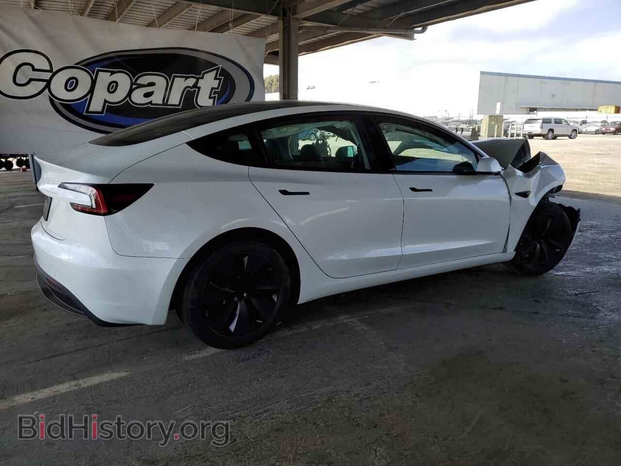 2024 TESLA MODEL 3 - VIN: 5YJ3E1EA1RF739611 - Photo 3
