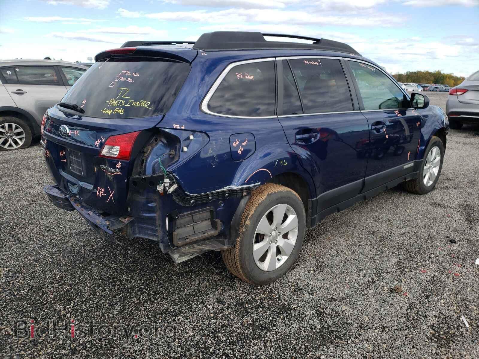 2010 SUBARU OUTBACK - VIN: 4S4BRCKC9A3342050 - Фото 4