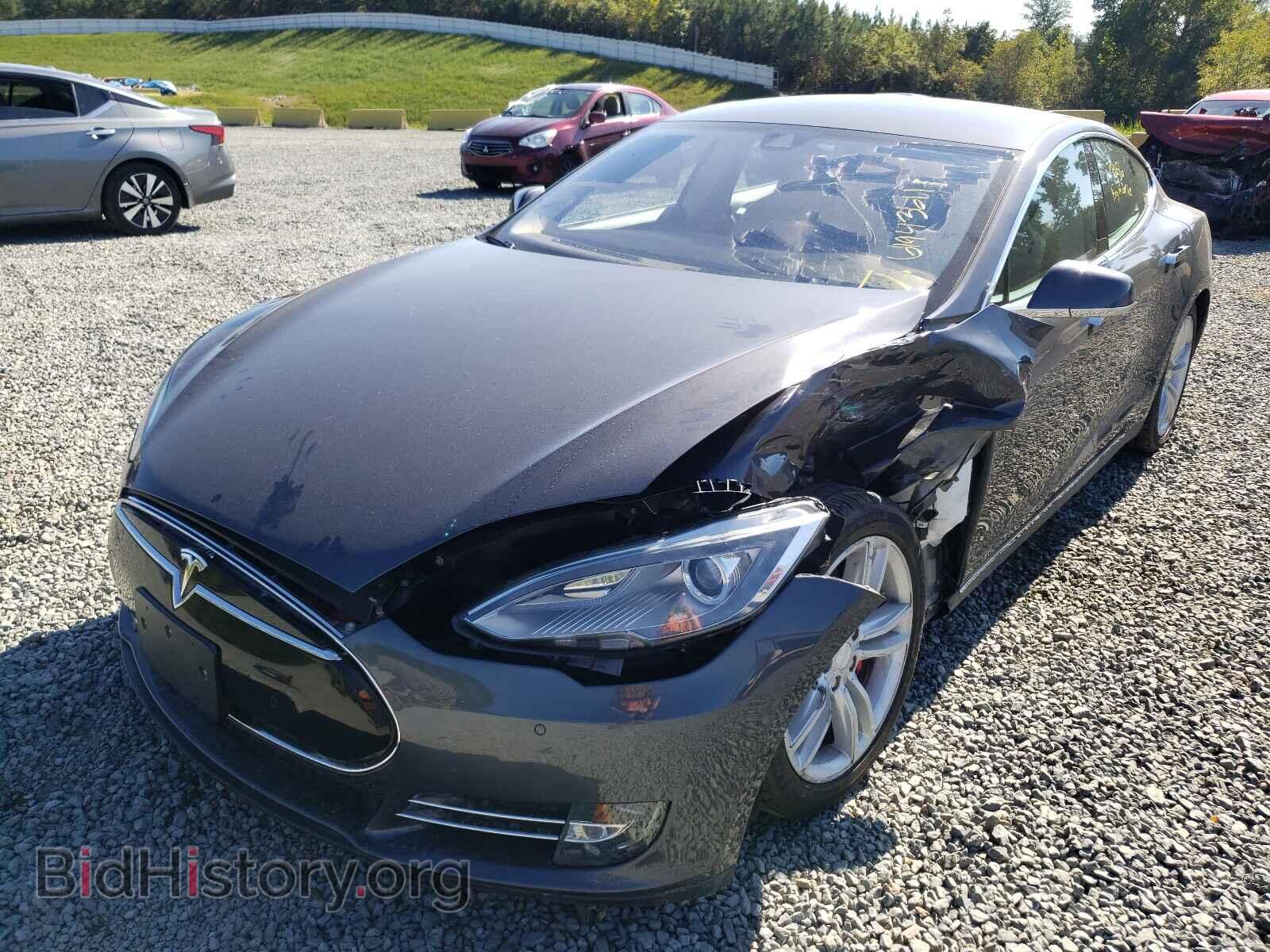 2014 TESLA MODEL S - VIN: 5YJSA1H24EFP62841 - Photo 2