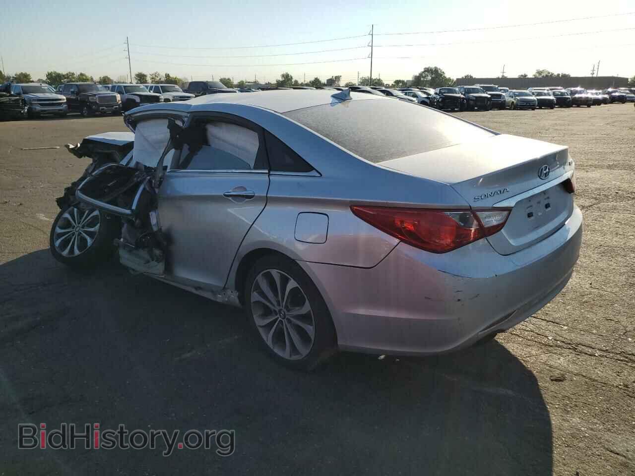 2013 HYUNDAI SONATA - VIN: 5NPEC4AB4DH702948 - Фото 2