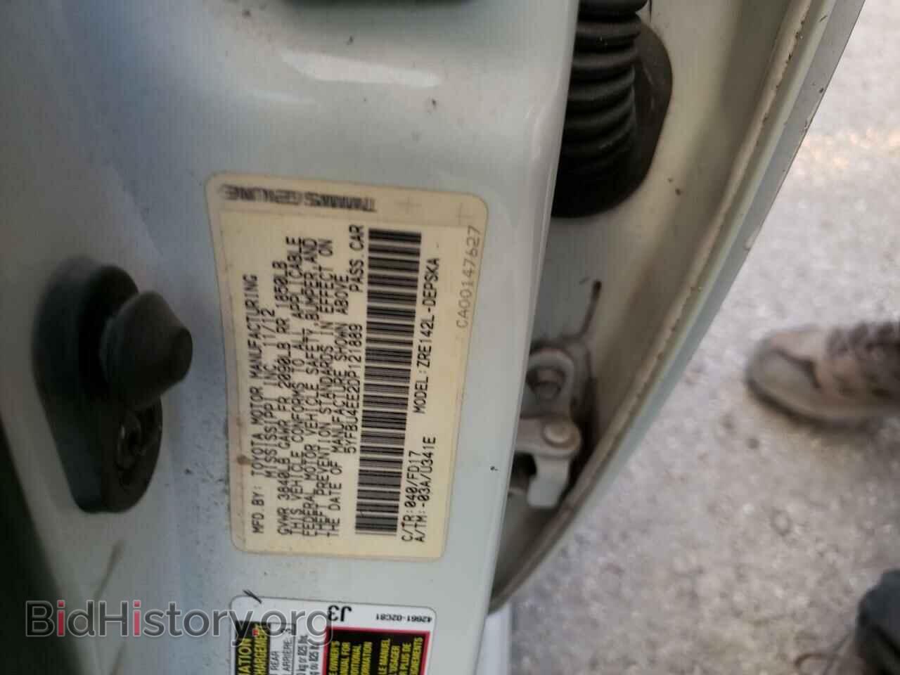 2013 TOYOTA COROLLA - VIN: 5YFBU4EE2DP121889 - Фото 9