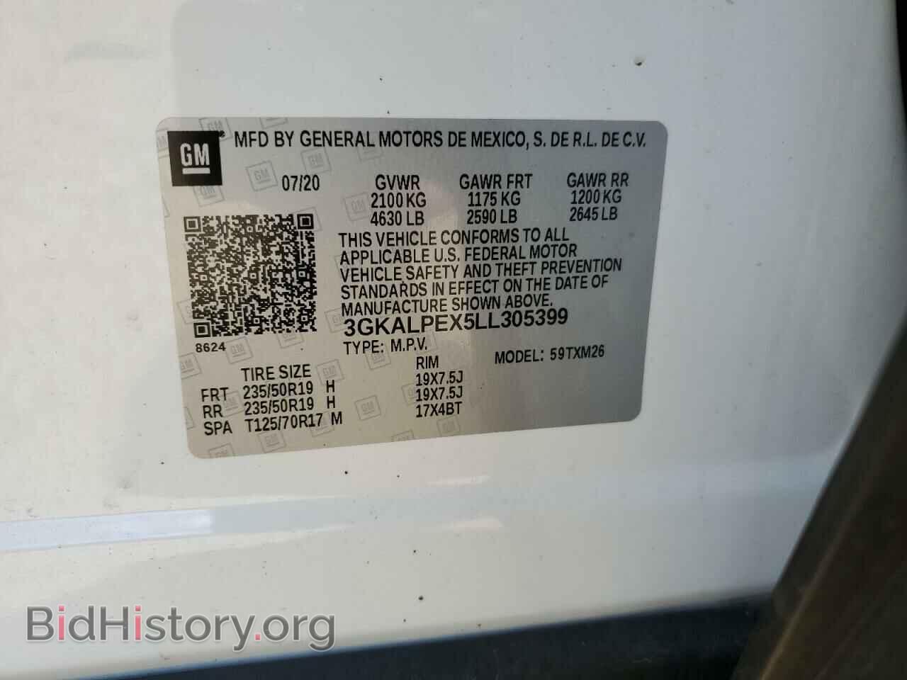 2020 GMC TERRAIN - VIN: 3GKALPEX5LL305399 - Фото 13