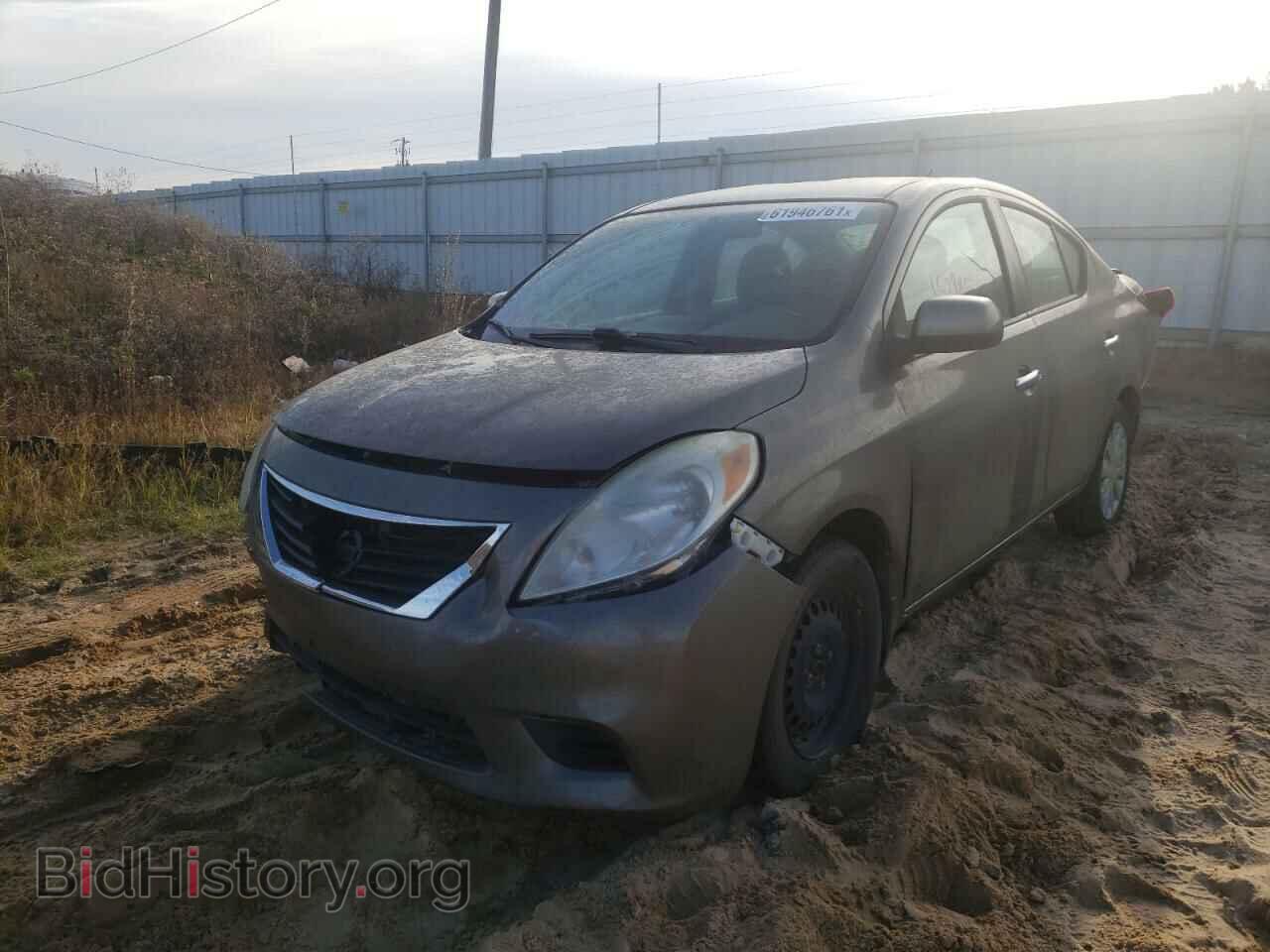 2012 NISSAN VERSA - VIN: 3N1CN7AP8CL910850 - Фото 2