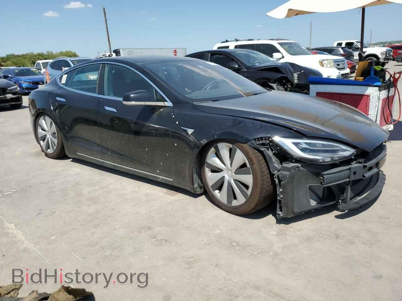 2021 TESLA MODEL S - VIN: 5YJSA1E42MF417568 - Фото 4