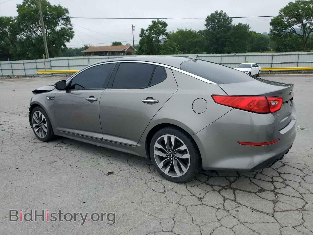 2015 KIA OPTIMA - VIN: 5XXGR4A65FG501164 - Фото 2